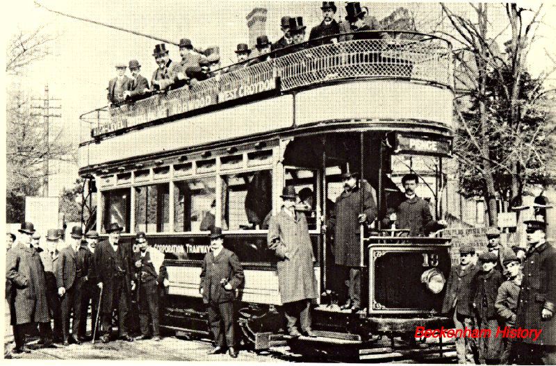 61, Penge Tram route inspection, 1906.jpg